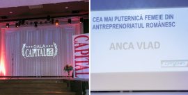 Anca Vlad – Locul 1 in Top 100 Capital femei de succes, categoria „Antreprenoriat”
