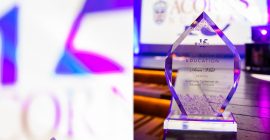 Anca Vlad, președinta Fildas-Catena, distinsă cu Trofeul pentru Susținerea Conferinței de Educație Timpurie, la Gala Acorns