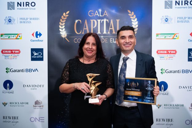 Anca Vlad Fildas-Catena, premiată la Gala Capital Companii de Elită