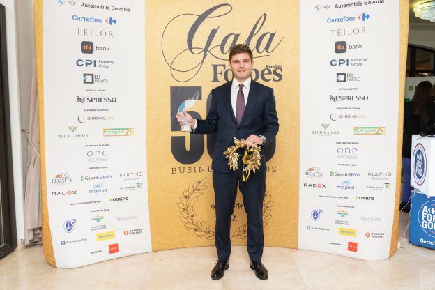 Anca Vlad Grupul Fildas-Catena a primit Trofeul Galei Forbes 500 Business Awards 2022