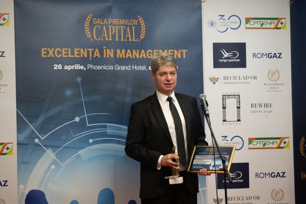 Directorul General al Fildas Trading a primit Premiul pentru implementarea tehnologiilor energetice sustenabile la nivelul companiei