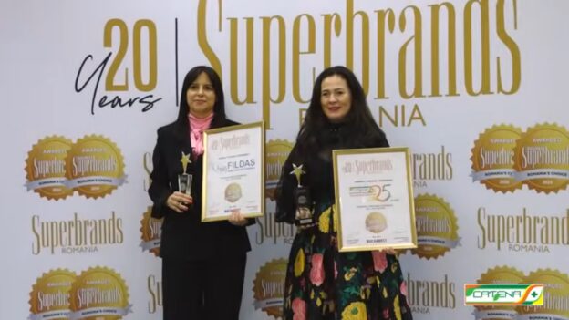 Anca Vlad Fildas-Catena, dublă recunoaștere Superbrands, în cadrul Galei aniversare 2025